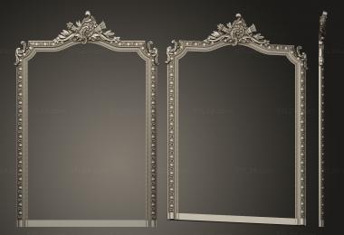 Mirrors and frames (Floor frame RM 0867, RM_1081) 3D models for cnc