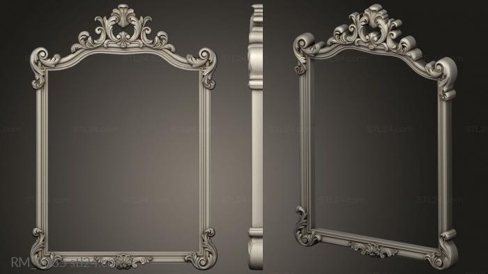 Mirrors and frames (RM_0821 var 1, RM_1085) 3D models for cnc