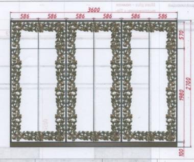 Mirrors and frames (Frame with roses, RM_1090) 3D models for cnc