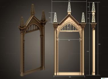 TV frame (Frame Size, RTV_0037) 3D models for cnc