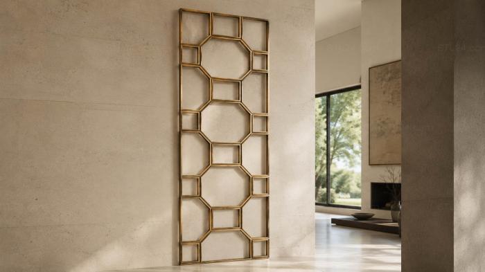Lattice (Stained glass window, RSH_0006) 3D models for cnc