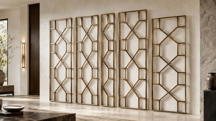 Lattice (Symmetrical stained glass window, RSH_0010) 3D models for cnc