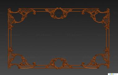 Lattice (Ceiling decor grid, RSH_0047) 3D models for cnc