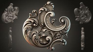 Rokayla (Ornamental curl, RKLI_000037) 3D models for cnc