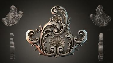 Rokayla (Openwork ornament with curls, RKLI_000041) 3D models for cnc
