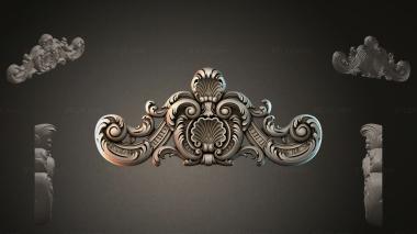 Rokayla (Ornamental overlay with shell, RKLI_000045) 3D models for cnc