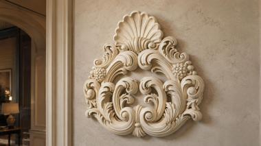 Rokayla Round Baroque Ornament 3d model