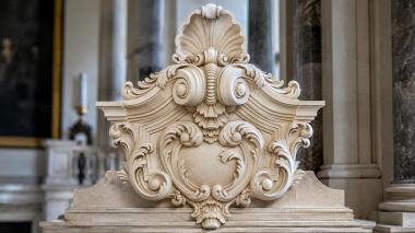 Rokayla Baroque oval cartouche 3d model