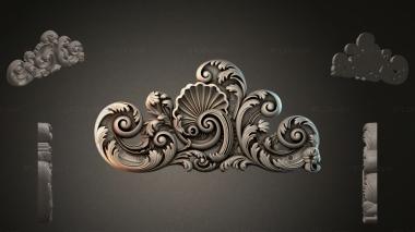 Rokayla Openwork ornament with curls 3d model
