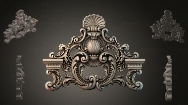 Rokayla Openwork Baroque Ornament 3d model