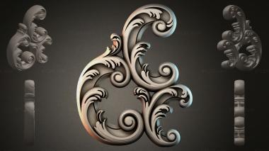 Rokayla Openwork Letter C 3d model