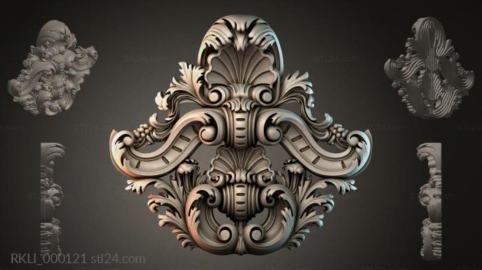 Рокайлы (RKLI_000121) 3D модель для ЧПУ станка