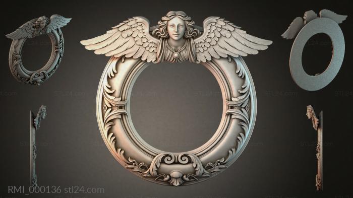 Рамы декоративные, обрамления (RMI_000136) 3D модель для ЧПУ станка