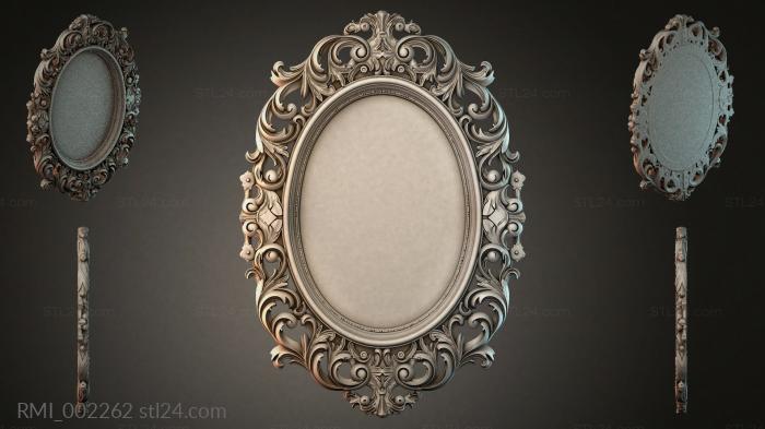 Рамы декоративные, обрамления (RMI_002262) 3D модель для ЧПУ станка
