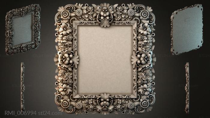Рамы декоративные, обрамления (RMI_006994) 3D модель для ЧПУ станка