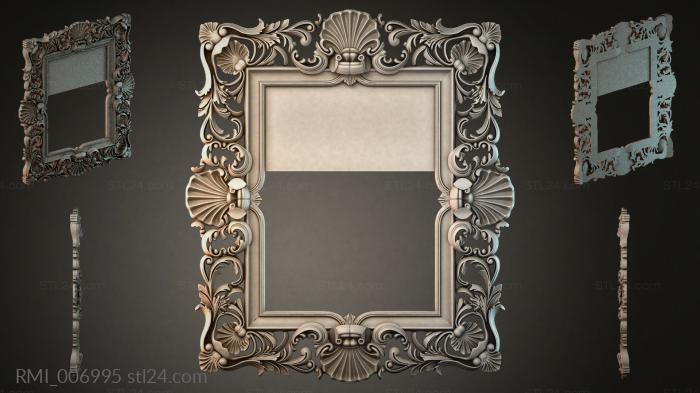 Рамы декоративные, обрамления (RMI_006995) 3D модель для ЧПУ станка