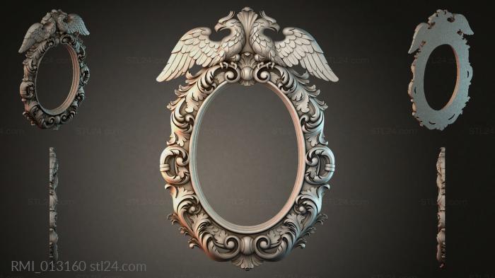 Рамы декоративные, обрамления (RMI_013160) 3D модель для ЧПУ станка