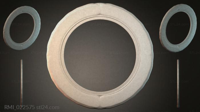 Рамы декоративные, обрамления (RMI_022575) 3D модель для ЧПУ станка