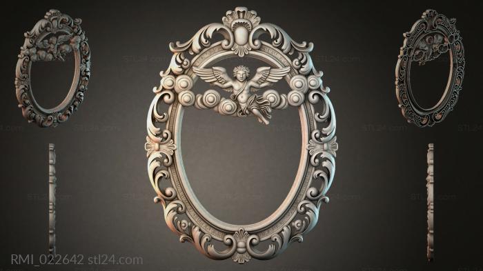 Рамы декоративные, обрамления (RMI_022642) 3D модель для ЧПУ станка