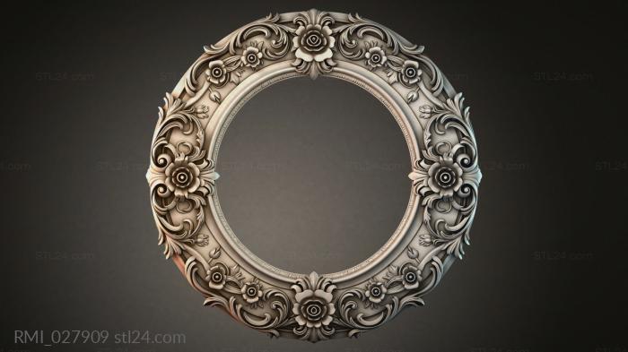 Рамы декоративные, обрамления (RMI_027909) 3D модель для ЧПУ станка