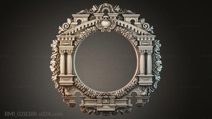 Рамы декоративные, обрамления (RMI_028388) 3D модель для ЧПУ станка