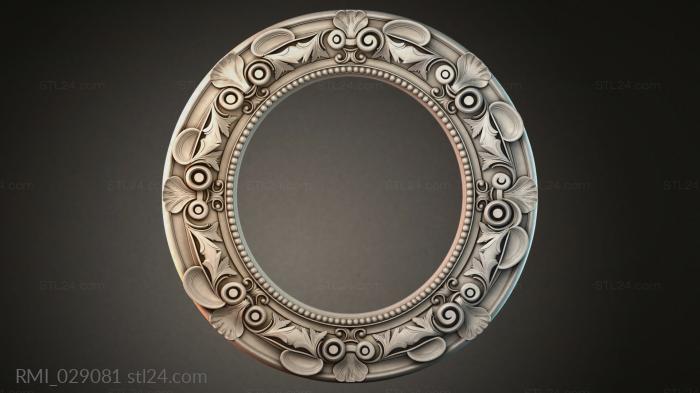 Рамы декоративные, обрамления (RMI_029081) 3D модель для ЧПУ станка