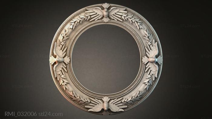 Рамы декоративные, обрамления (RMI_032006) 3D модель для ЧПУ станка