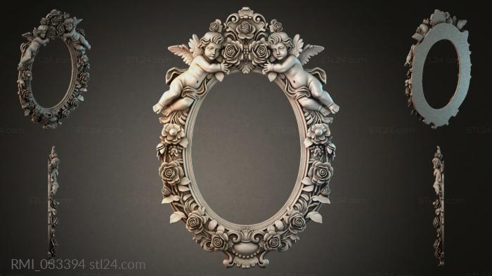 Рамы декоративные, обрамления (RMI_033394) 3D модель для ЧПУ станка