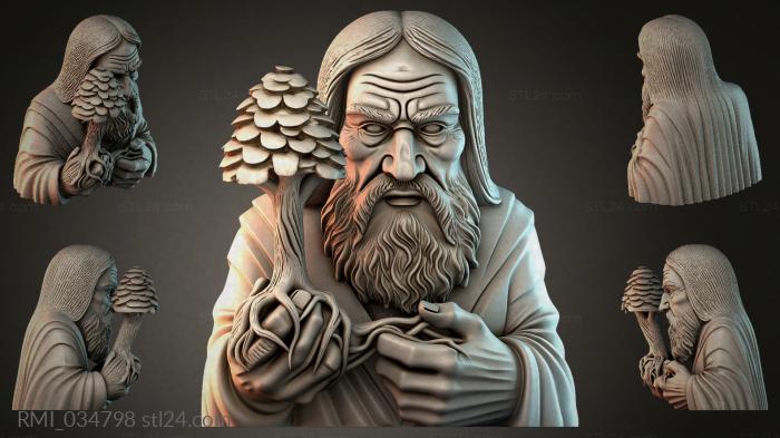 Рамы декоративные, обрамления (RMI_034798) 3D модель для ЧПУ станка