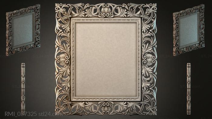 Рамы декоративные, обрамления (RMI_037325) 3D модель для ЧПУ станка