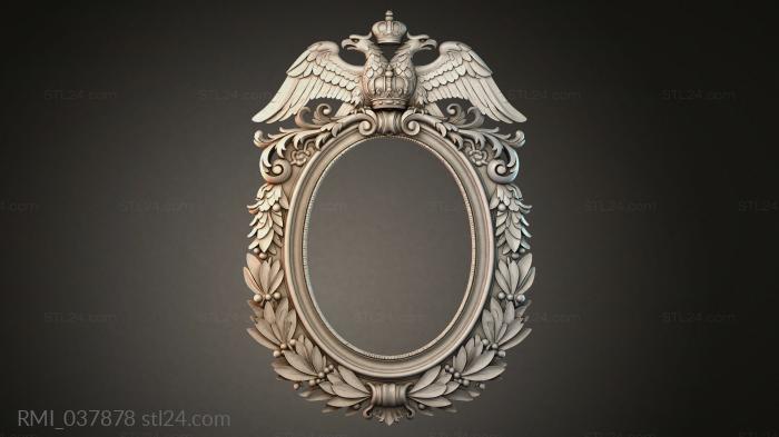 Рамы декоративные, обрамления (RMI_037878) 3D модель для ЧПУ станка