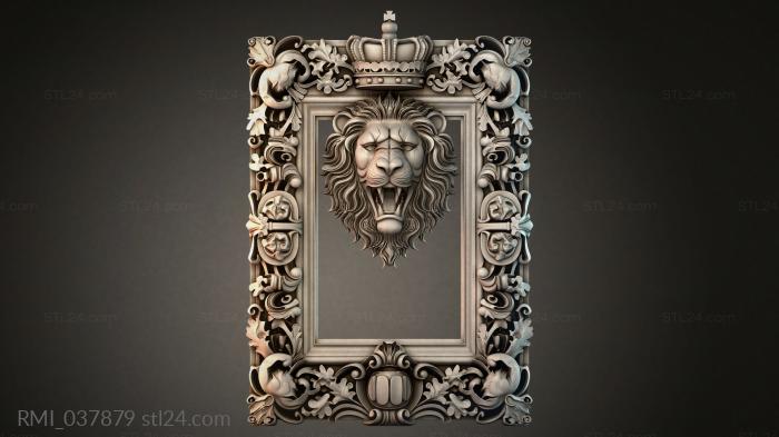 Рамы декоративные, обрамления (RMI_037879) 3D модель для ЧПУ станка