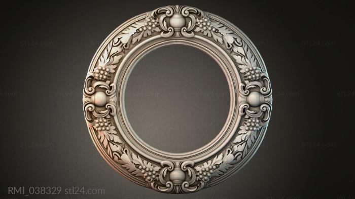 Рамы декоративные, обрамления (RMI_038329) 3D модель для ЧПУ станка