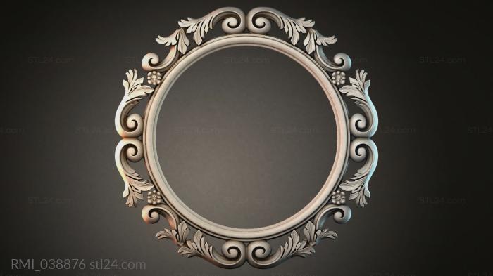 Рамы декоративные, обрамления (RMI_038876) 3D модель для ЧПУ станка