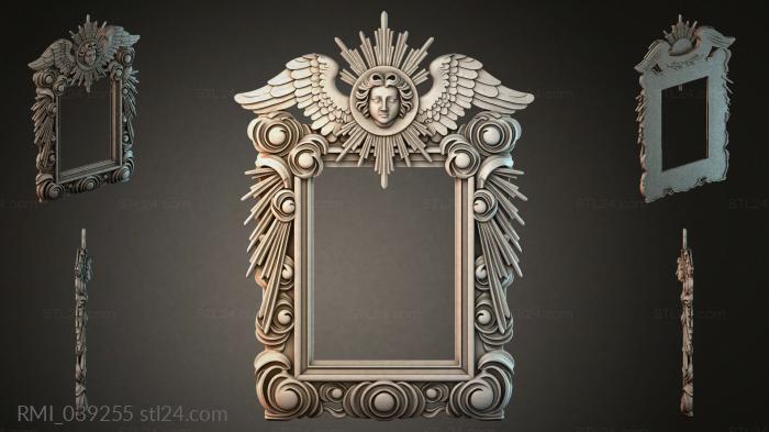 Рамы декоративные, обрамления (RMI_039255) 3D модель для ЧПУ станка