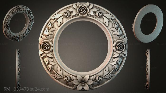 Рамы декоративные, обрамления (RMI_039473) 3D модель для ЧПУ станка