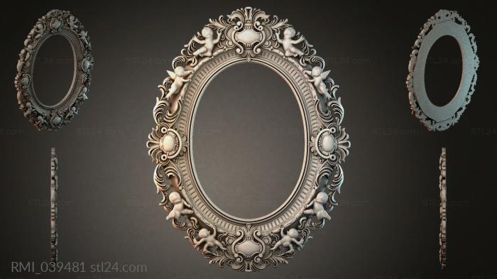 Рамы декоративные, обрамления (RMI_039481) 3D модель для ЧПУ станка