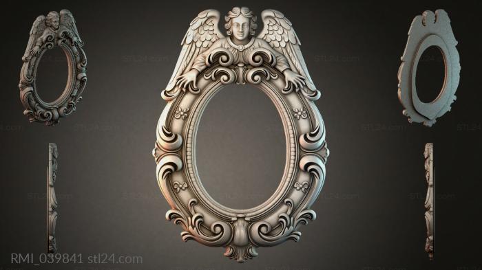 Рамы декоративные, обрамления (RMI_039841) 3D модель для ЧПУ станка