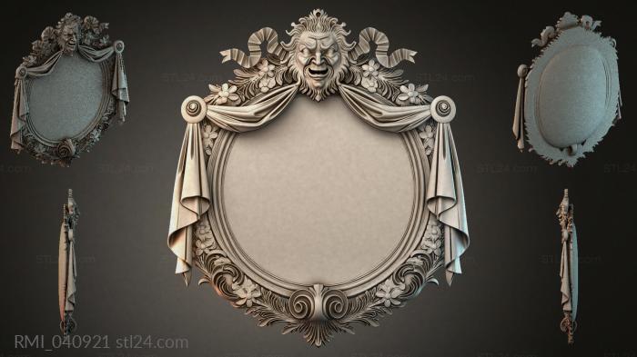 Рамы декоративные, обрамления (RMI_040921) 3D модель для ЧПУ станка