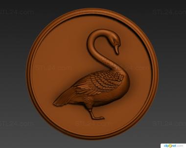 Rozette (Goose rosette, RZ_1314) 3D models for cnc