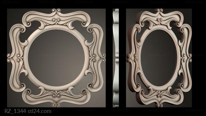 Rozette (RZ_1344) 3D models for cnc