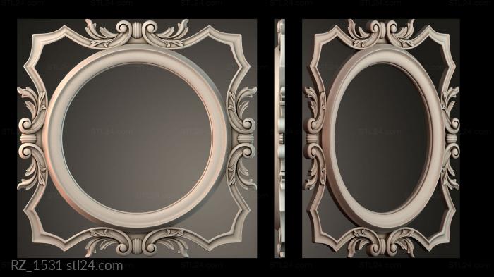 Rozette (RZ_1531) 3D models for cnc