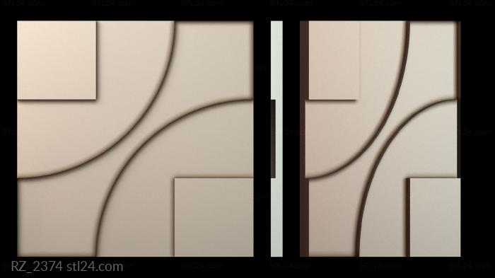 Rozette (RZ_2374) 3D models for cnc