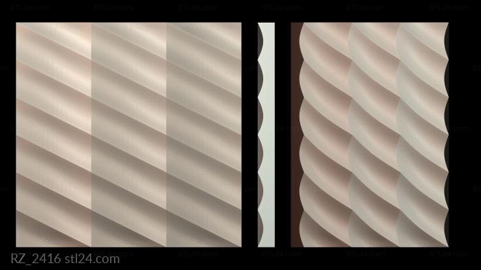 Rozette (RZ_2416) 3D models for cnc