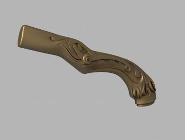 Handle (Ax handle, RKT_0022) 3D models for cnc