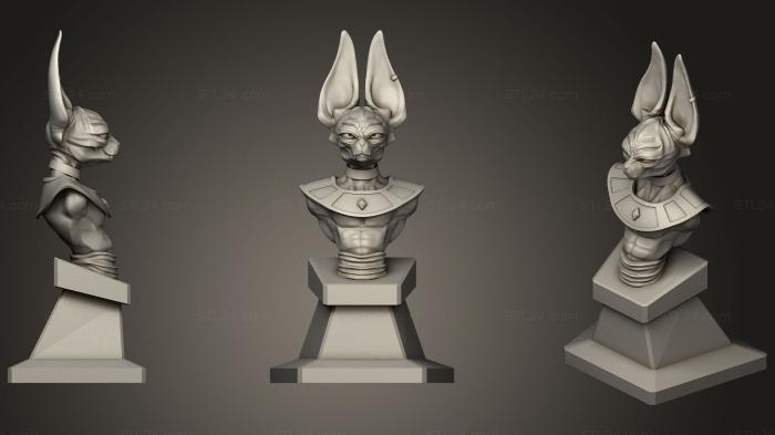 Chess (Dragon Ball Bills Sama P Sculpt STL, SHM_0157) 3D models for cnc