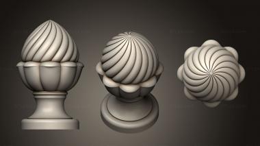 Finial (Pommels, SHS_0075) 3D models for cnc