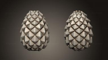 Finial (Cedar cone, SHS_0077) 3D models for cnc