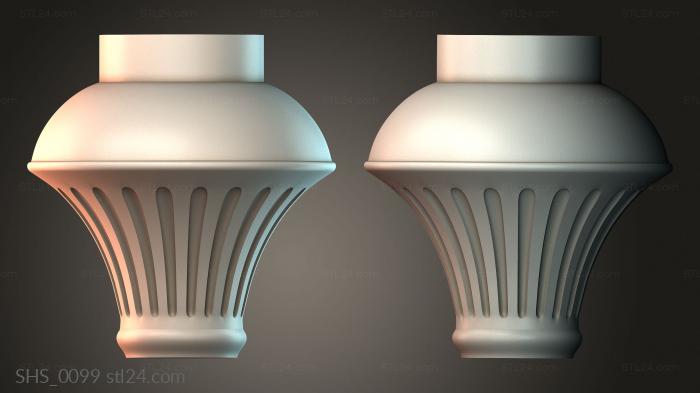 Finial (SHS_0099) 3D models for cnc