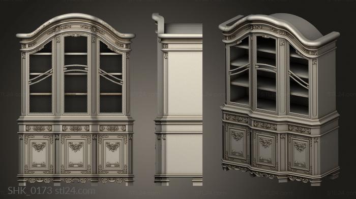 Showcase for the catalog of sketches of furniture of the 16th century CUPBOARD0067 LouisXVIfurniture239 variant2